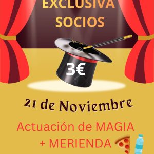 Fiesta Socios - Magia y Merienda
