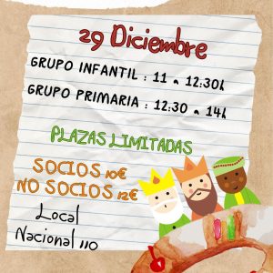 Taller Infantil - Roscón de Reyes